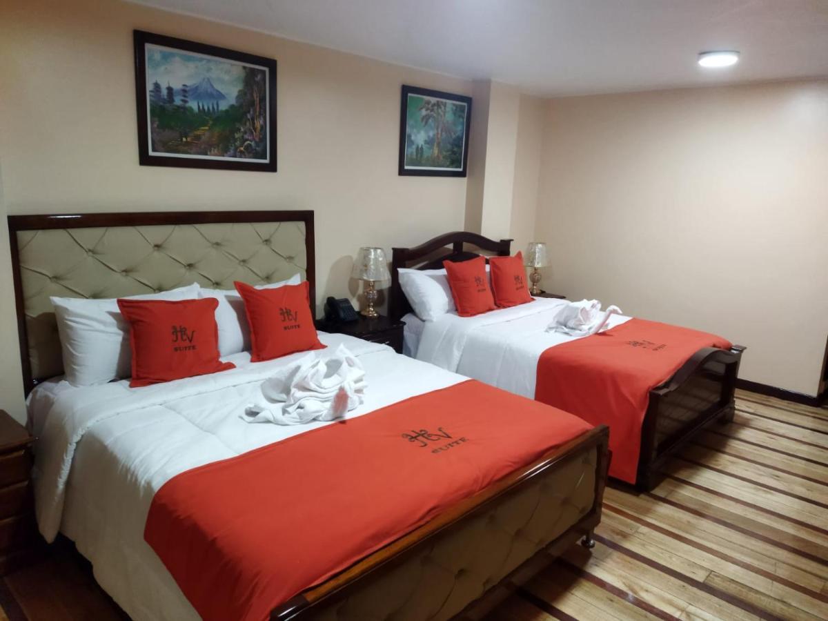 Hotel Velanez Suite Riobamba Dış mekan fotoğraf